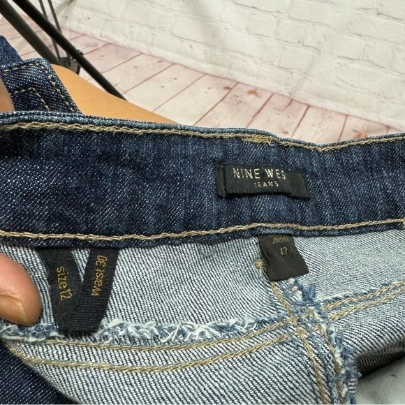 NINE WEST JEANS boot cut women’s denim pants Size 12/30 GUC - Picture 14 of 14